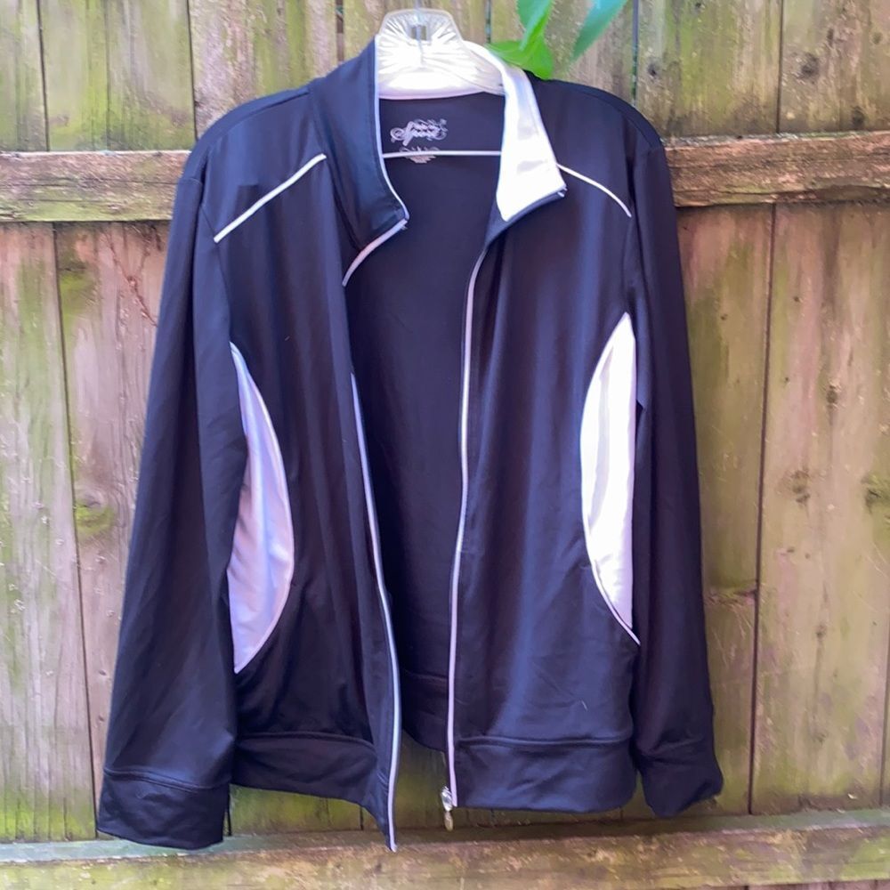 Style & Co zip sport jacket sz. L